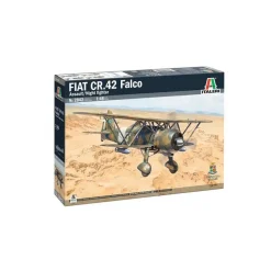 Maquette avion : FIAT CR.42 Falco Assault/Night Fighter en 1:48 - Italeri
