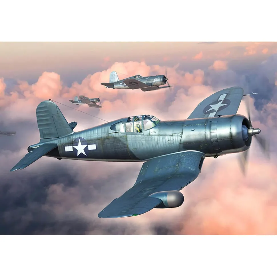 Maquette avion : F4U-1A/2 Corsair (2 en 1) - Hobby Boss