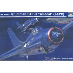 Maquette avion : Grumman F4F-3 ''Wildcat'' (late) - Trumpeter