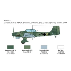 Maquette avion : Junkers Ju87B Stuka - Italeri