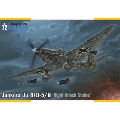 Maquette avion : Junkers Ju 87D-5/N/D-8 Stukas d'attaque nocturne - Special Hobby