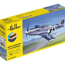 Maquette Avion : Kit : Mustang P-51D - Heller