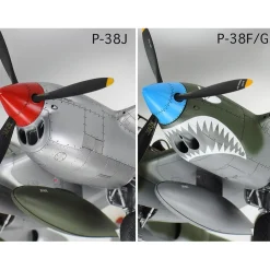 Maquette avion : Lockheed P-38 J Lightning - Tamiya
