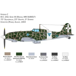 Maquette avion : Macchi MC.202 Folgore - Italeri