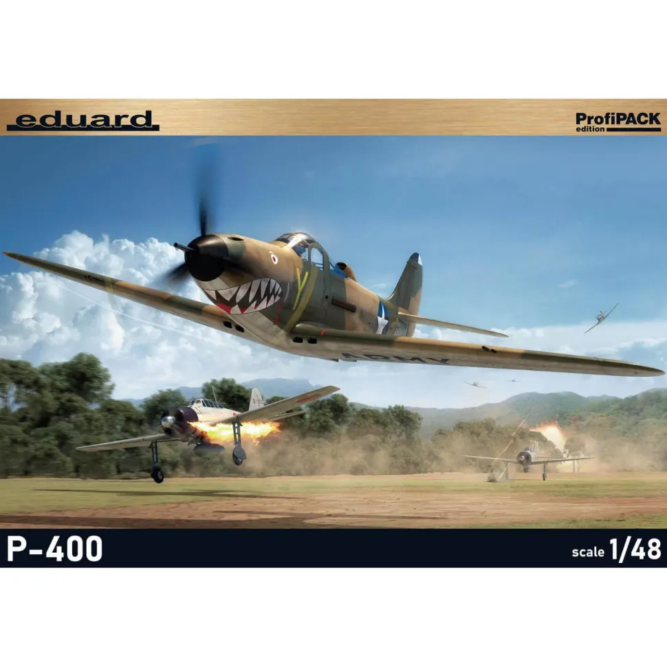Maquette avion : P-400 - Eduard