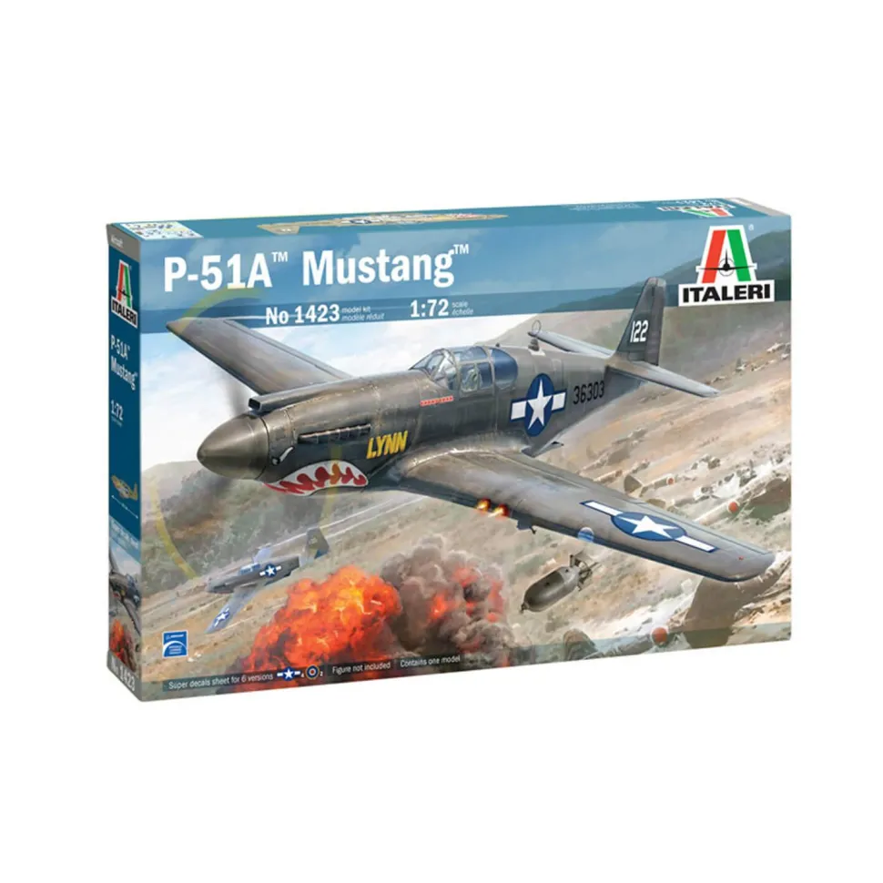 Maquette avion : P-51A Mustang - Italeri