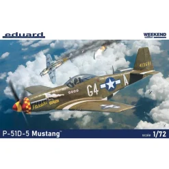 Maquette avion : P-51D-5 Mustang 1/72 - Eduard
