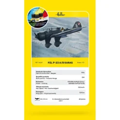Maquette Avion : STARTER KIT - PZL 23 Karas - Heller