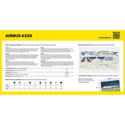 Maquette avion : Starter Kit : Airbus A320 Air France - Heller