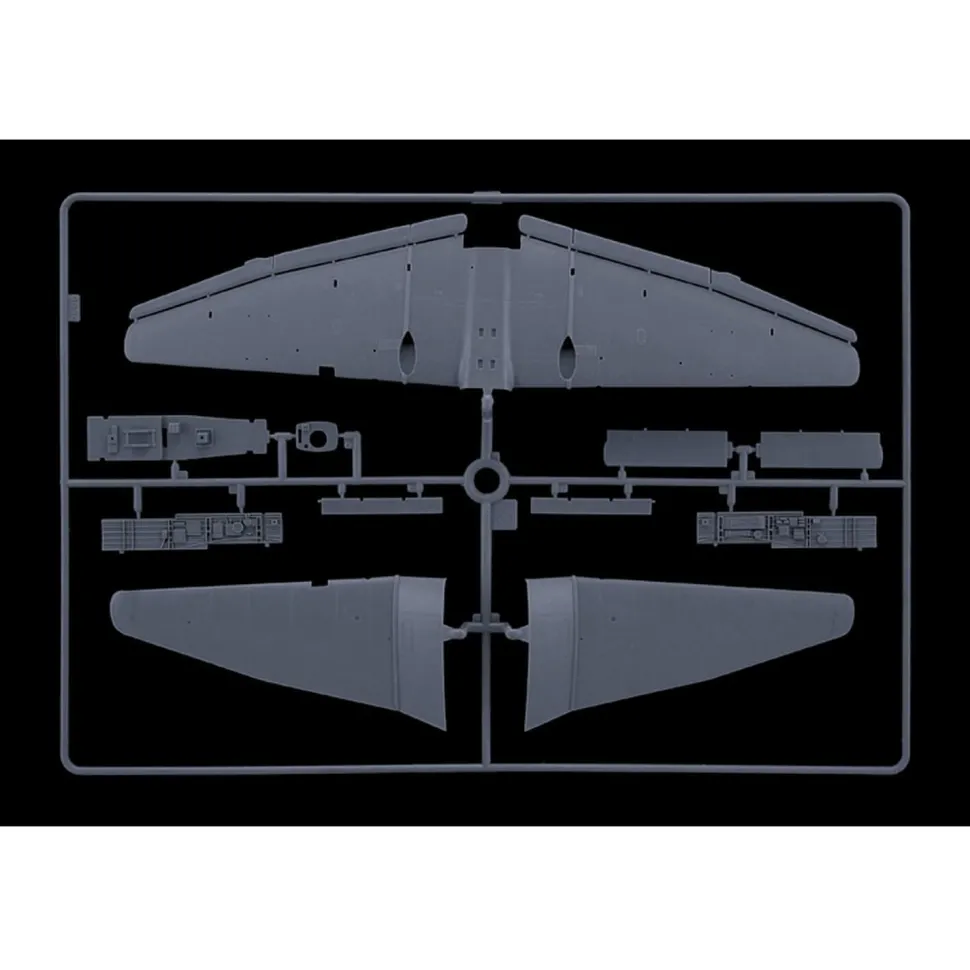 Maquette avion de guerre : JU 87G-1 Stuka Kanonenvogel - Italeri
