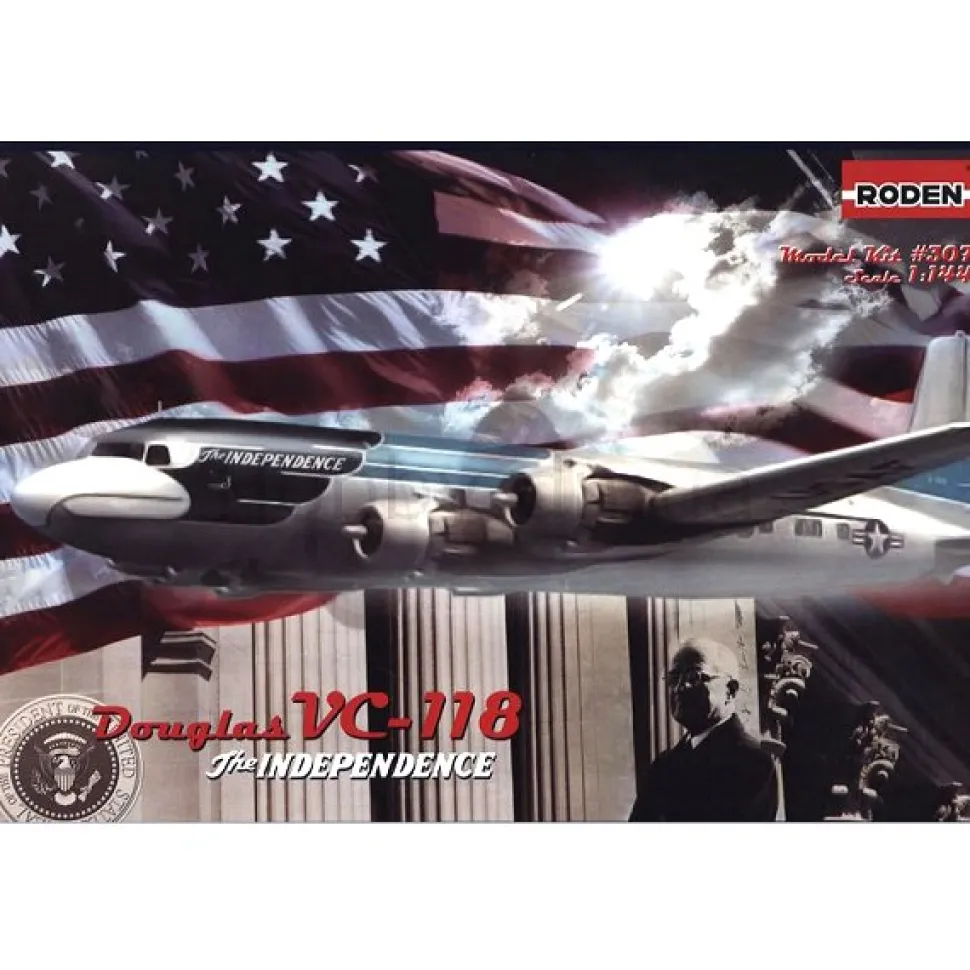Maquette avion : Douglas VC-118 "The Independence" 1948 - Roden