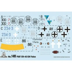 Maquette avion FIAT CR.42 CN Falco Chasse de nuit - 1/72 - Italeri