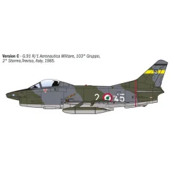 Maquette Avion G.91 R1/R3 Gina - Italeri