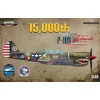 Maquette Avion militaire : 15 000e / P-40N Warhawk WWII - Eduard