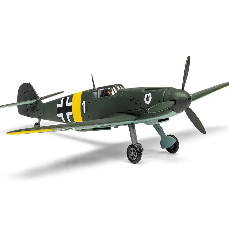 Maquette Avion Starter Set : Messerschmitt Bf109F-4 - Airfix