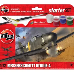 Maquette Avion Starter Set : Messerschmitt Bf109F-4 - Airfix
