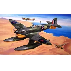 Maquette avion : Super marine Spitfire MK Vb avec flotteurs - Trumpeter