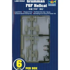 Maquette avions : Set 6 mini avions Grumman F6F Hellcat - Trumpeter