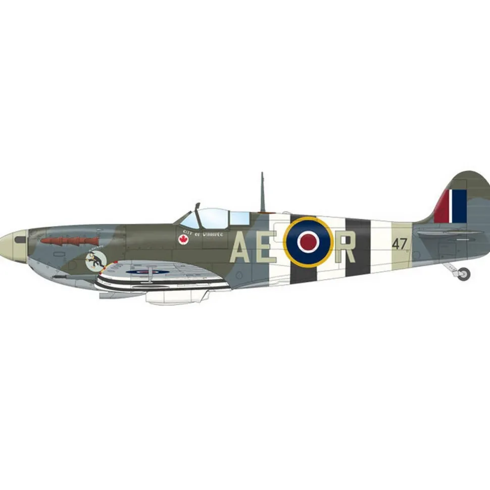 Maquette Avions Militaire : Spitfire Mk.Vb OVERLORD - Eduard