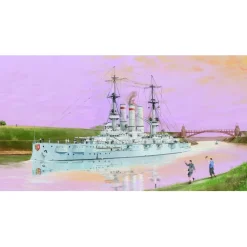 Maquette bateau : Cuirassé Schleswig-Holstein - Trumpeter