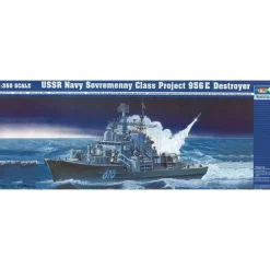 Maquette bateau : Destroyer USSR Navy Sovremenny Class Project 956 E - Trumpeter