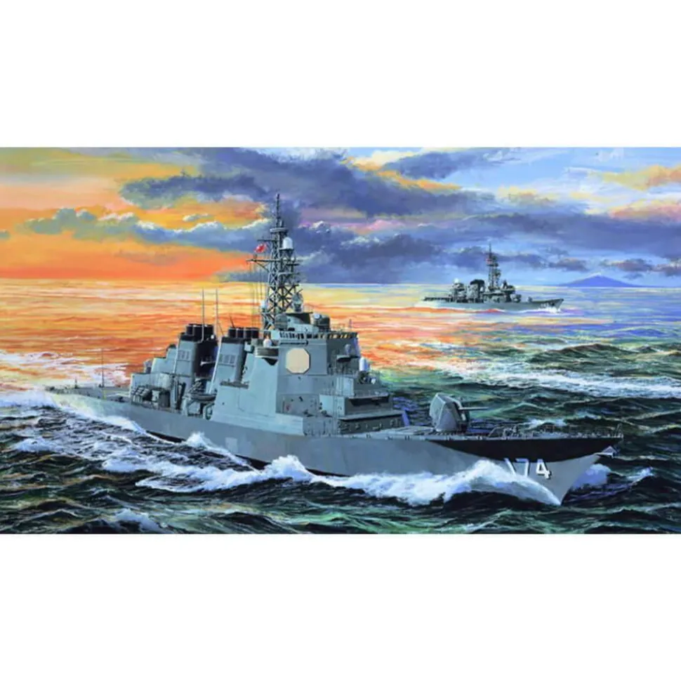 Maquette bateau : JMSDF DDG-174 Kirishima - Trumpeter