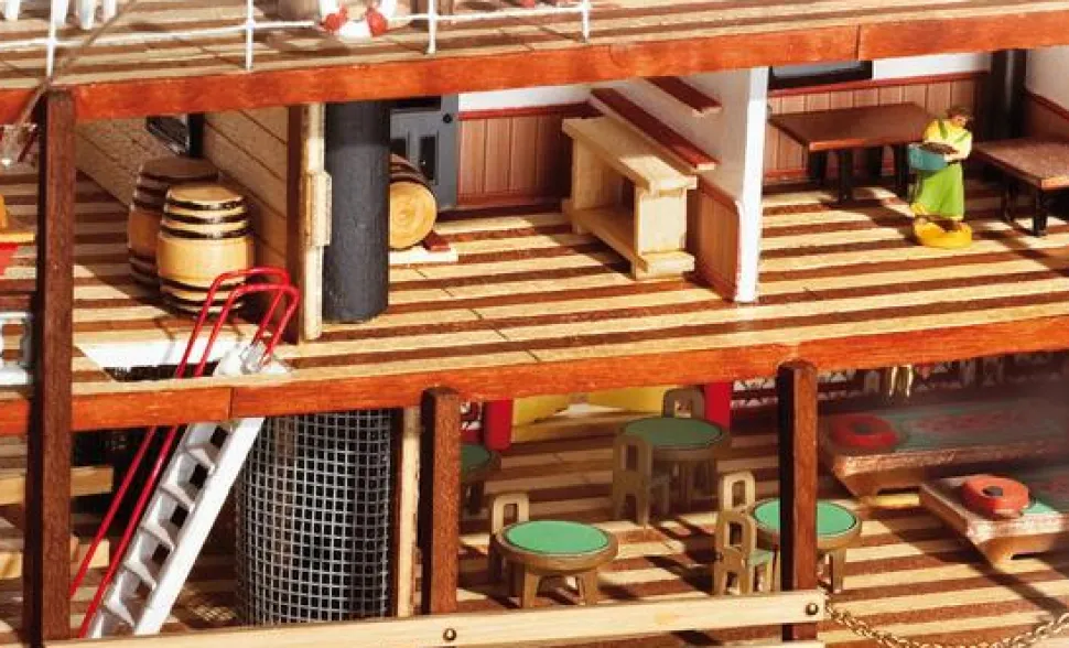 Maquette Bateau : Le bateau à vapeur Mississipi - OCCRE