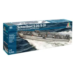 Maquette bateau : Schnellboot S-26/S-38 - Italeri