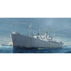 Maquette bateau : S.S. Jeremiah O'Brien Liberty Ship - Trumpeter