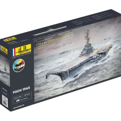 Maquette bateau : Starter Kit : Foch - Heller