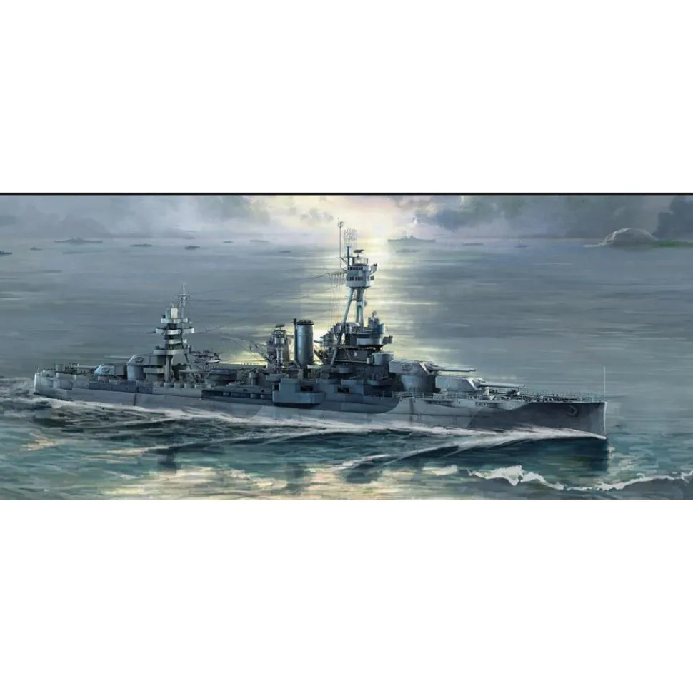 Maquette bateau : USS New York BB-34 - Trumpeter