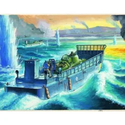 Maquette bateau : Barge de débarquement LCM 3 USN - Hobby Boss