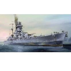 Maquette bateau : Croiseur de bataille allemand Prinz Eugen 1945 - Trumpeter
