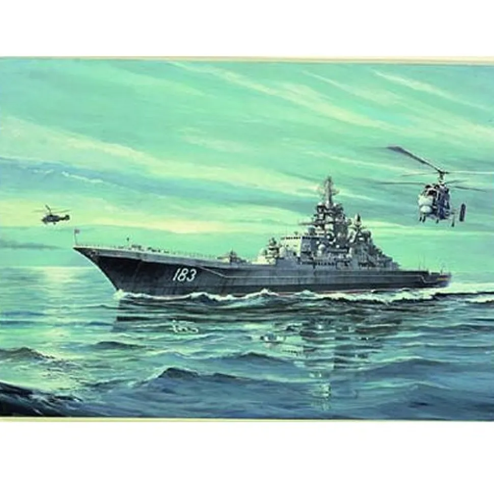 Maquette bateau : Croiseur de bataille USSR P.Velikiy - Trumpeter