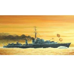 Maquette bateau : Destroyer anglais HMS Eskimo classe Tribal (F75) 1941 - Trumpeter