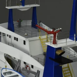 Maquette bateau en bois : remorqueur Atlantic - Artesania