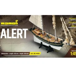 Maquette bateau en bois : Alert - Mamoli