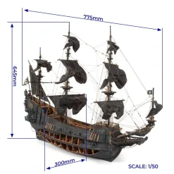 Maquette bateau en bois : Flying Dutchman - OCCRE