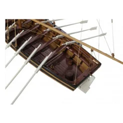 Maquette bateau en bois : HMS Agamemnon canot du capitaine Nelson - Disarmodel