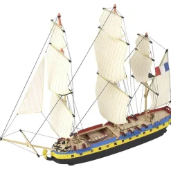 Maquette bateau en bois : easy kit : frégate Hermione La Fayette - Artesania