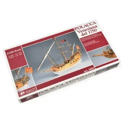 Maquette bateau en bois : Polacca - Amati