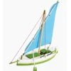 Maquette bateau en bois : Voilier monocoque Llaud Mallorquin Palma - Artymon