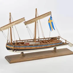 Maquette bateau en bois : Canonnière Suédoise - Amati