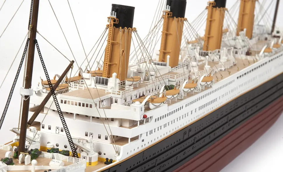 Maquette bateau en bois : RMS Titanic - OCCRE