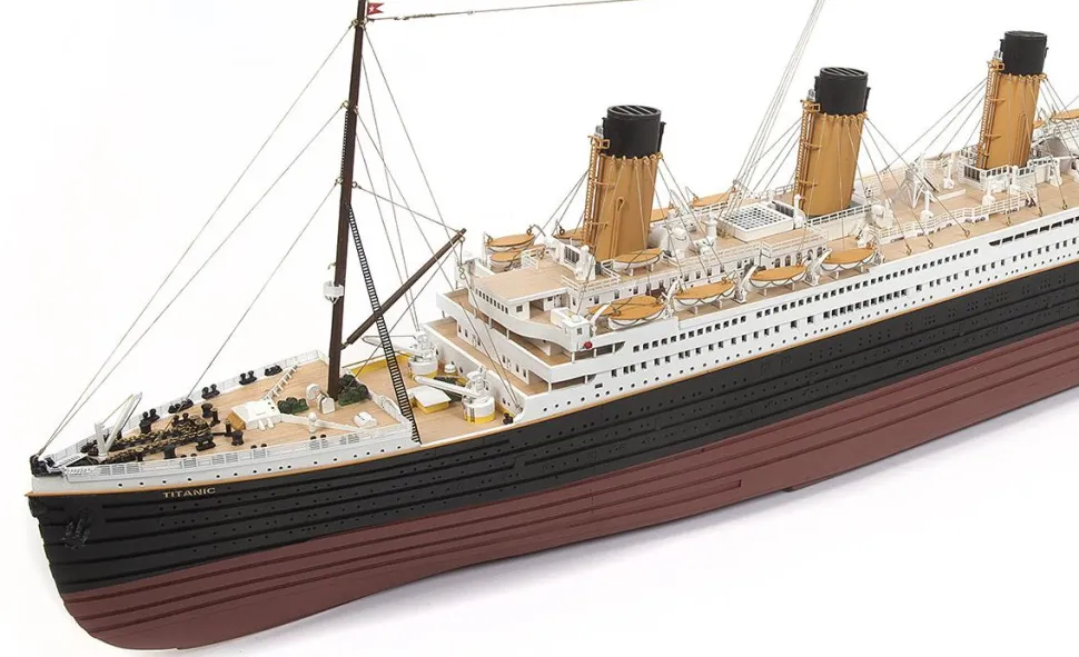 Maquette bateau en bois : RMS Titanic - OCCRE