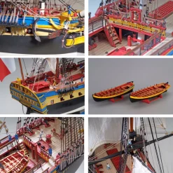 Maquette bateau en bois : L'Hermione La Fayette - Artesania