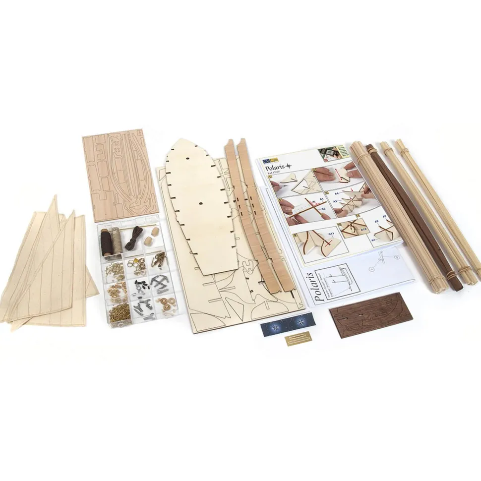Maquette bateau en bois : Starter Pack : Polaris - OCCRE