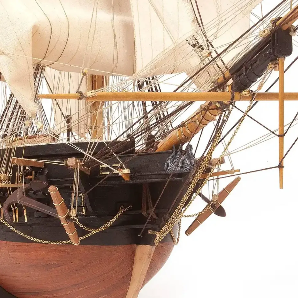 Maquette bateau en bois : La Belle Poule - OCCRE