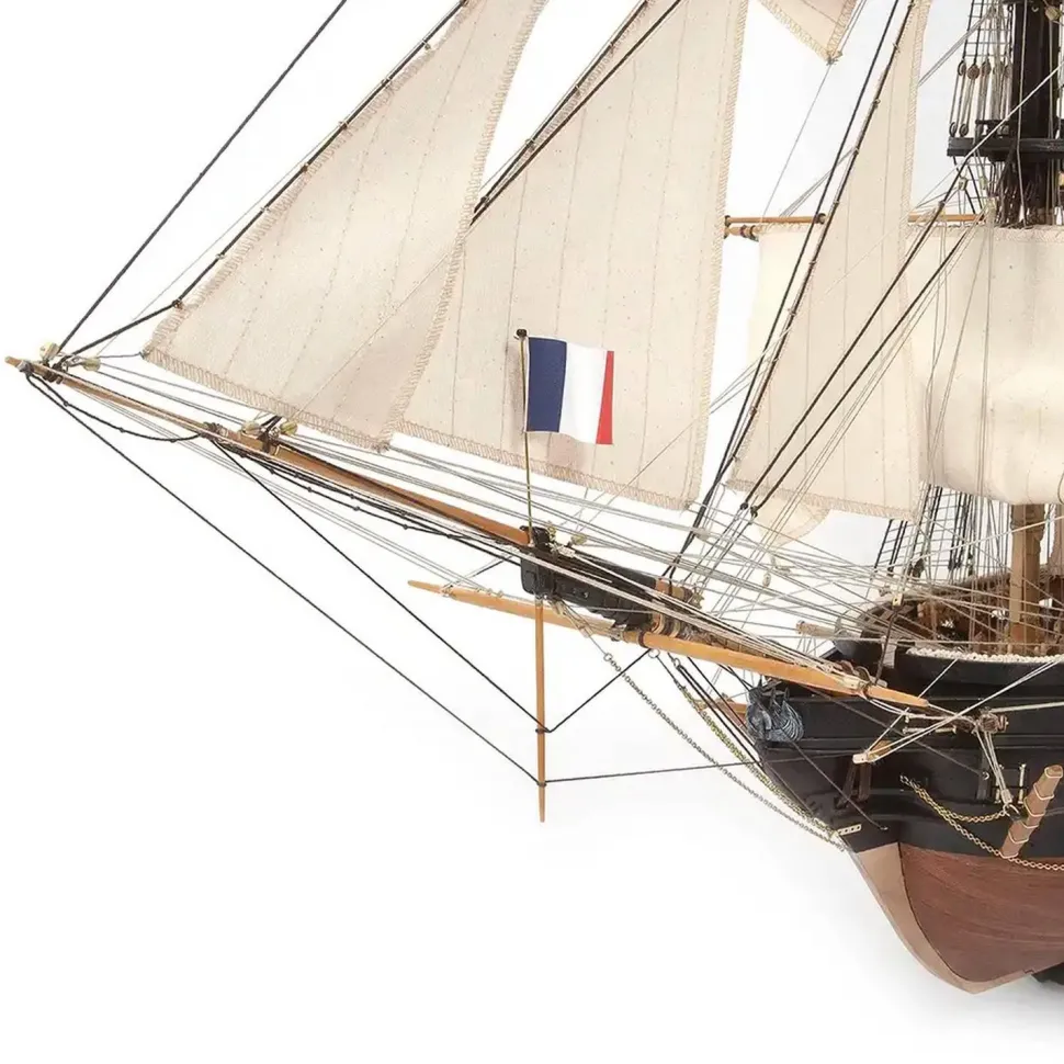 Maquette bateau en bois : La Belle Poule - OCCRE