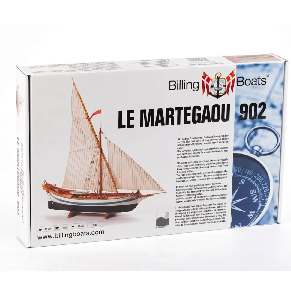 Maquette bateau en bois :Le Martegaou - Billing boats